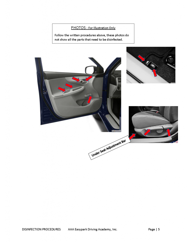 Text Box: Passenger seatbelt release button